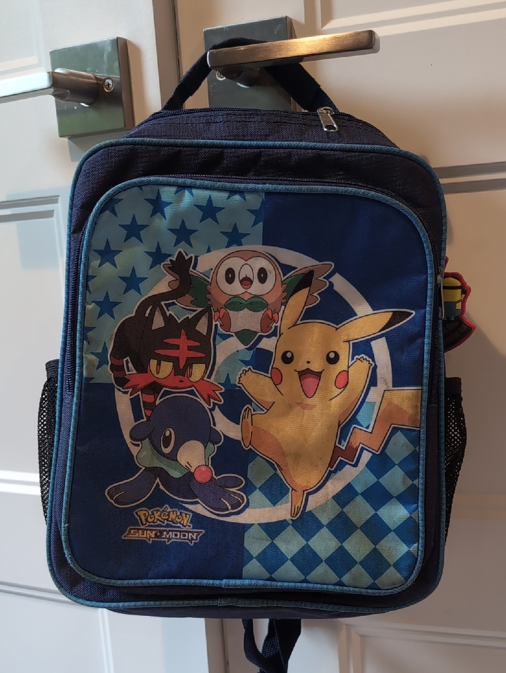 Pokémon Sun & Moon Kids Backpack - Blue with Pikachu and Friends